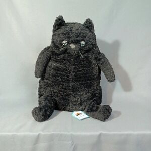 Jellycat Amore Cat Black Plush Stuffed Animal 11" Medium London With Tags